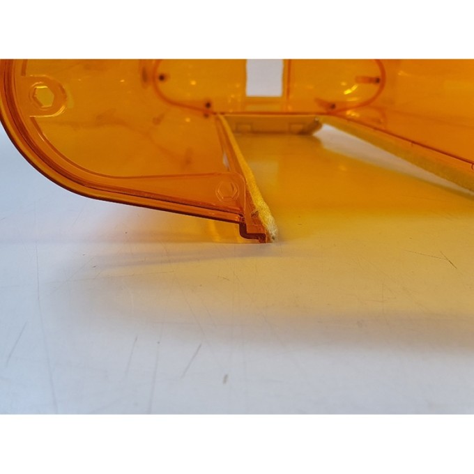 Capac lentila rampa luminoasa cu sina